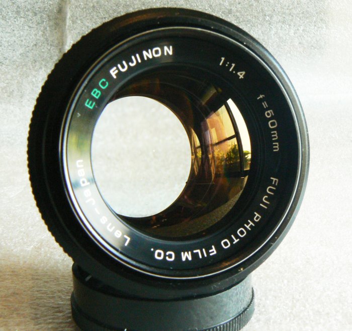 悠悠山河】近新品黃金鍍膜EBC FUJI FUJINON 50mm M42 烯土鑭系