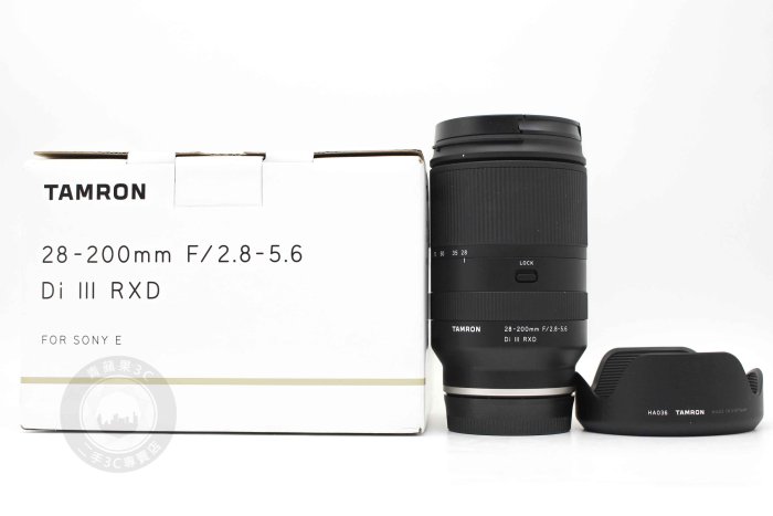 【高雄青蘋果3C】Tamron 28-200mm f2.8-5.6 Di III RXD A071 for Sony E-Mount 二手鏡頭#99883