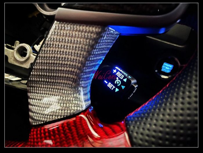 ☆偉宸W C☆豐田 toyota  RAV4 CAMRY PREVIA ALPHARD 定速撥桿 LED撥桿 LED藍光