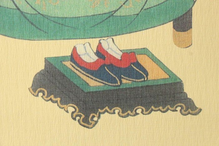 No5518掛軸釋迦三尊佛紙本紙箱佛教美術佛畫古美術免| Yahoo拍賣