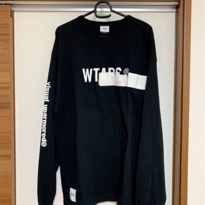 国内正規品】19aw WTAPS SIDE EFFECT LS TEE WHITE ダブルタップス