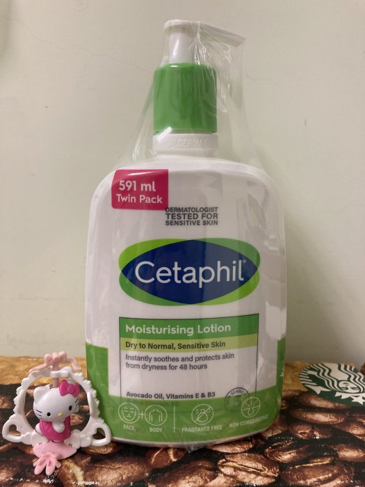【CETAPHIL 舒特膚 溫和滋潤乳液 長效潤膚乳 591ml ×2瓶 【佩佩的店】COSTCO 新莊好市多