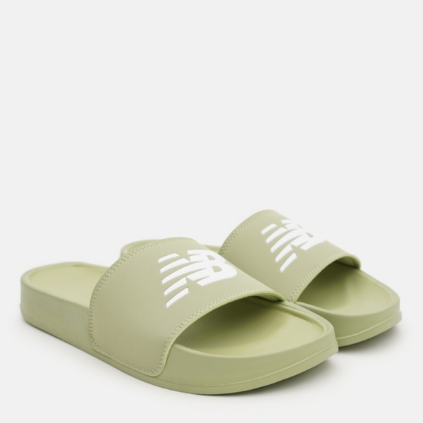 NEW BALANCE NB 運動拖鞋 抹茶拿鐵 女 休閒 大LOGO SWF200D2