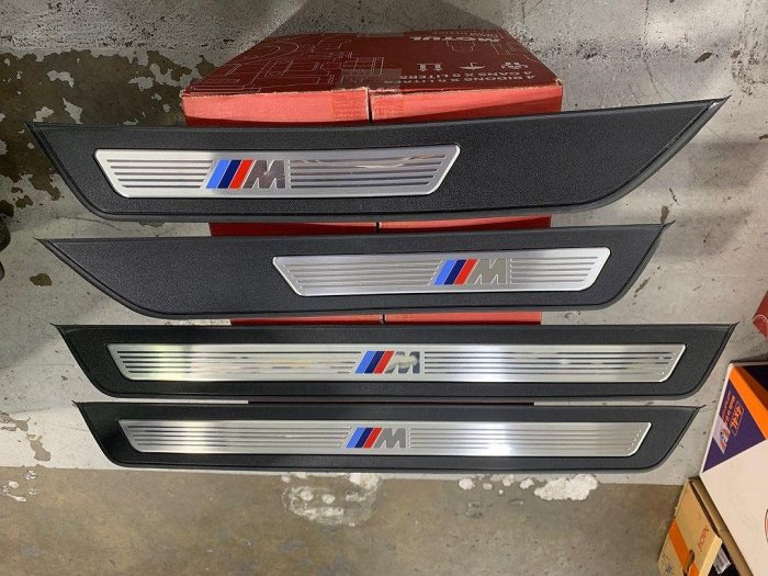 【歐德精品】現貨.德國原廠BMW F10 F11 M飾板 迎賓 飾板 登車 踏板 戶定飾板 門檻飾板520i 520d 525i 530i