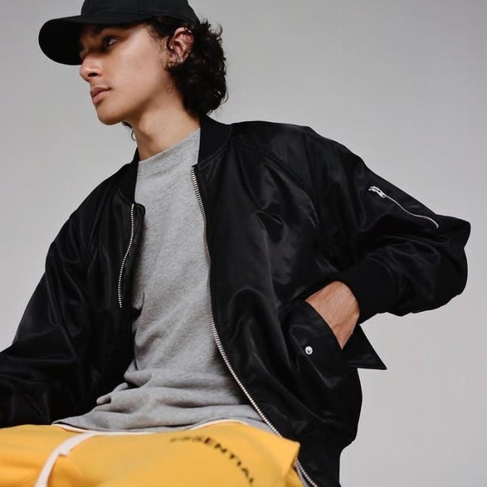 FOG ESSENTIAL fear of god ma-1ボンバージャケット GOD OF MA-1