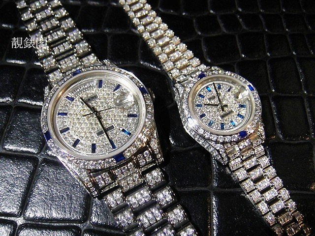 【靚錶閣】蠔仕三排滿天星(瑞士ETA)‧非ROLEX 勞力士