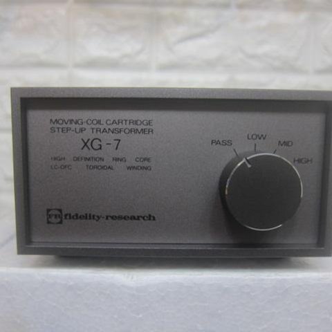 已售出）FIDELITY-RESEARCH XG-7 MC升壓器（新品） | Yahoo拍賣