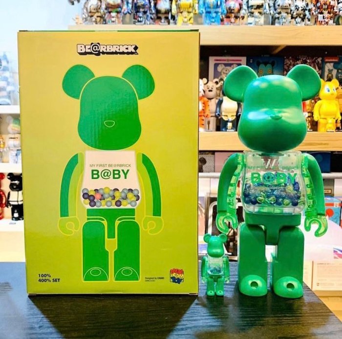 BE@RBRICK - 未開封品　希少 BE@RBRICK CENTURION 400％　green BE@RBRICK SERIES 50