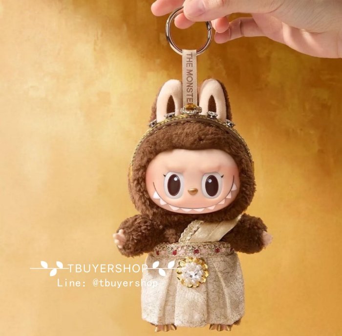 [Tbuyershop] Popmart labubu 泰國限定 穿泰服的不容錯過、戴皇冠👑穿傳統服飾的拉布布好可愛