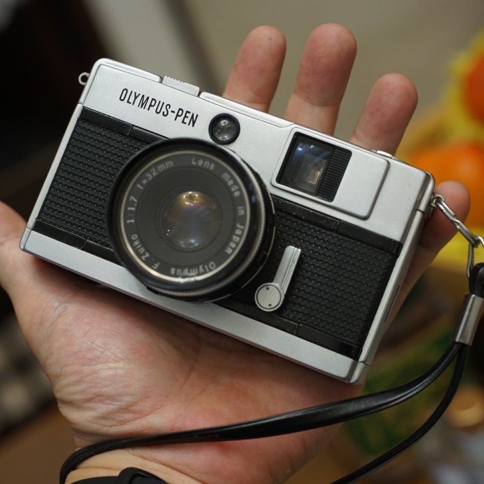 售】漂亮OLYMPUS-PEN EED 半格機械相機,D.Zuiko 32mm f1.7估焦街拍905