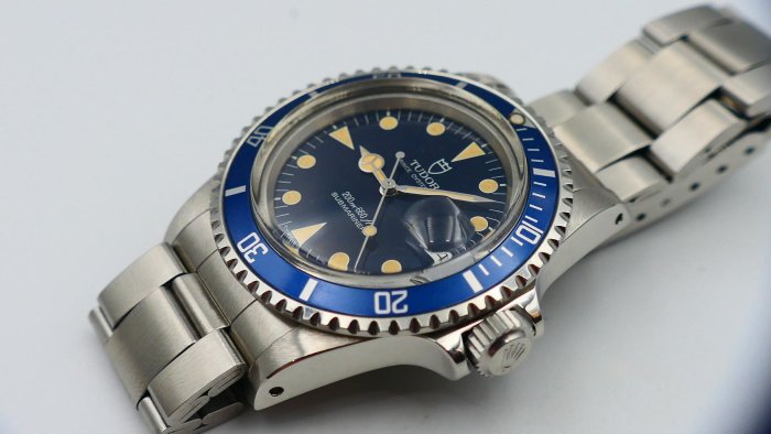 【美好時光】罕見藍色版本膏藥面藍水鬼TUDOR 79090大全配 ROLEX勞力士龍頭底蓋 ( 1680 5513 1665 參考）