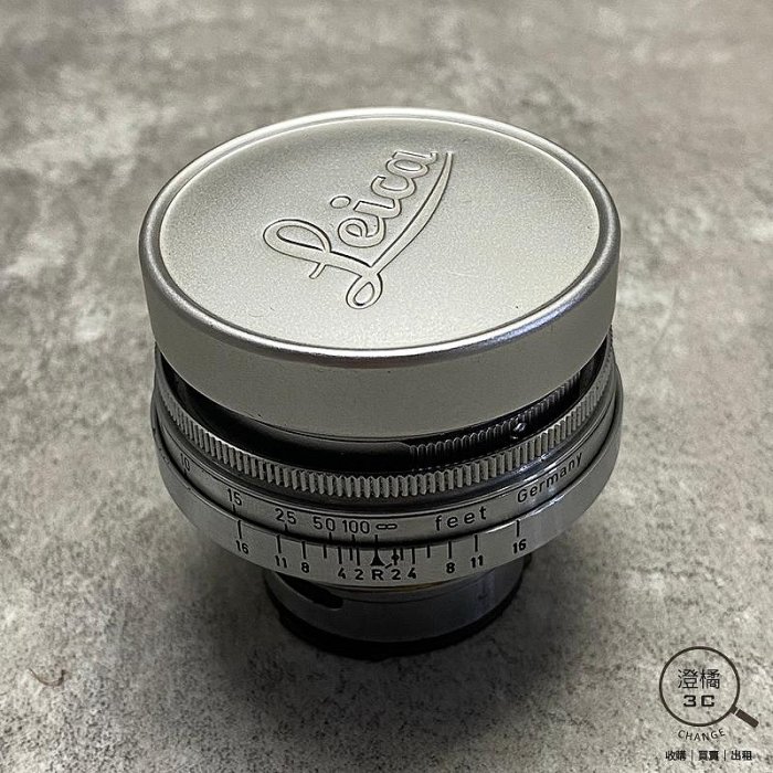 澄橘』Leica Summitar 5CM 50mm F2 L39《二手鏡頭無盒裝中古》A83835