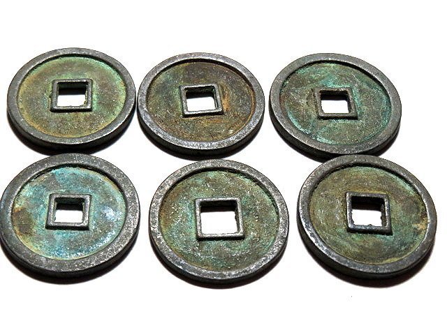 金王記拍寶網】T2197 中國古代青銅貨幣中國古幣古錢6一枚罕見