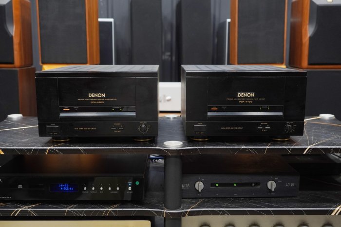 日本製 DENON POA-4400 單聲道後級擴大機一對