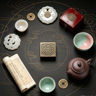 和田玉 白玉彫 龍鳳呈祥 吉祥富貴 天作之合 龍鳳対牌 清時代 極細工