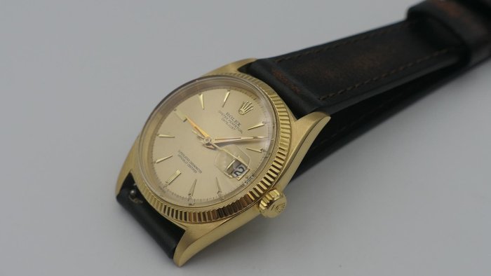 【美好時光】舊化古風 搭老勞超對味，最襯ROLEX的錶帶！20mm收16mm ROLEX男錶用皮錶帶 1601 1803 16234 18238