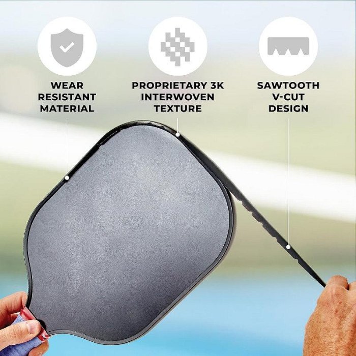 【曼森體育】美國 TOURNA Paddle Edge Guard 匹克球拍 專用拍框保護貼 2種規格