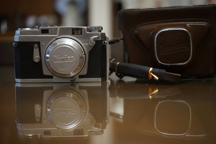 售】經典全機械美機KONICA III搭載Hexanon 48mm f2.0街拍大光圈(附原廠