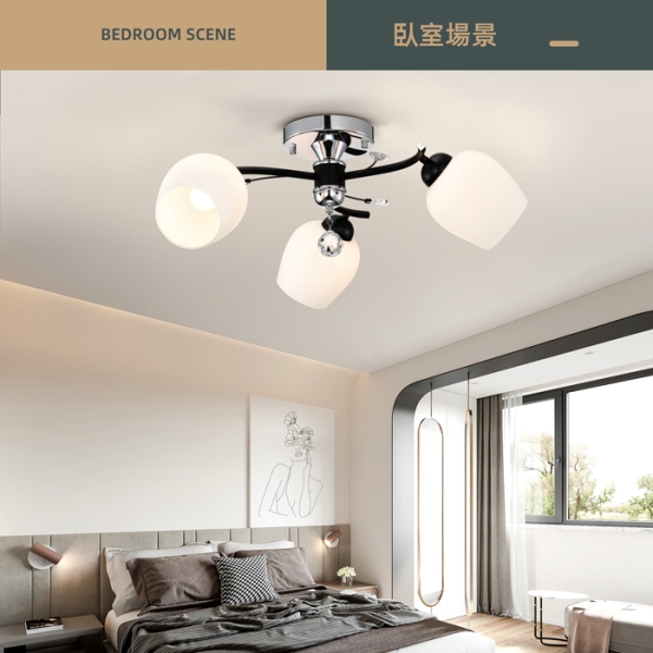 【燈王的店】柏拉圖 半吸頂燈 3燈 房間燈 餐廳燈 熱銷款 2387/3