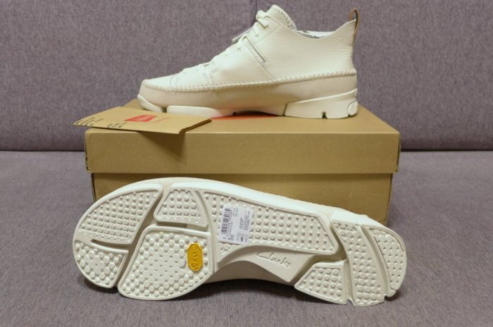 jeanstar代購】Clarks Trigenic Flex White 創新運動鞋白色英國熱賣款