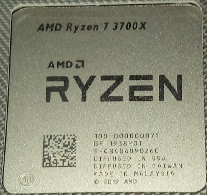 r7 3700X 3700X AMD Ryzen 7 3700X-