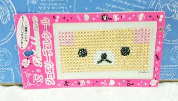 【震撼精品百貨】Rilakkuma San-X 拉拉熊懶懶熊~晶鑽貼紙 懶妹