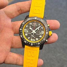 一元起標 無底價 BREITLING 百年靈 X82310 鍛造碳 超級石英 44mm 台南二手錶