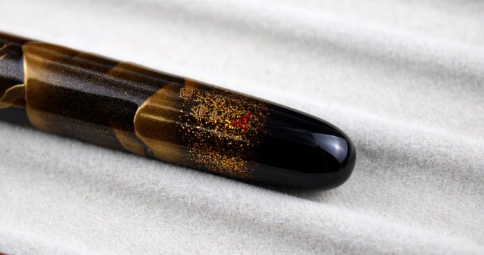 全新namiki 樓閣山水鋼筆蒔繪盒證齊全，未使用＊絕版品＊20號尺寸＊18k