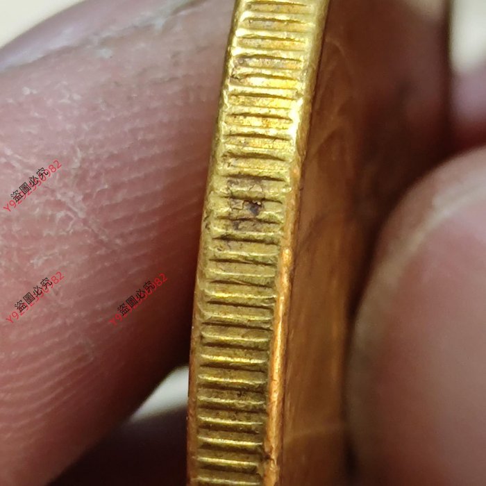 金幣·中華民國十年九月徐世昌“仁壽同登”紀念幣//39.0*3.1mm，26.8