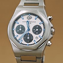 GP Girard Perregaux 芝柏 81020-11-131-11A LAUREATO CHRONOGRAPH 桂冠系列 熊貓面 藍針