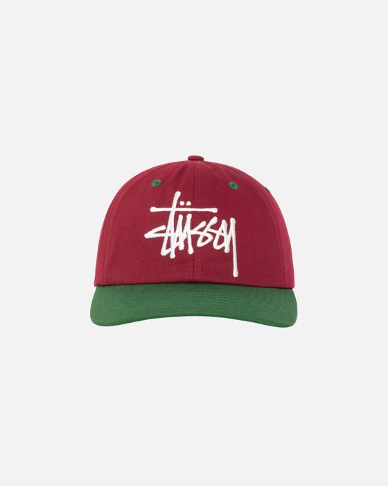 帽子 STUSSY - LOW PROFILE BIG BASIC SNAPBACK Stussy Low Profile Big Basic Snapback Bone / Express