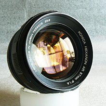 悠悠山河】收藏級黃金膜超極透亮Leica味KONICA HEXANON 57mm F1.4 AR