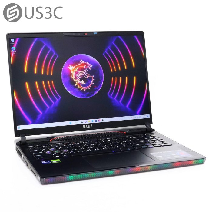 【US3C-青海店】MSI GE68HX 16吋 QHD+ i9-13980HX 64G 2T+2T SSD RTX 4090-16G 二手筆電 原廠保固內