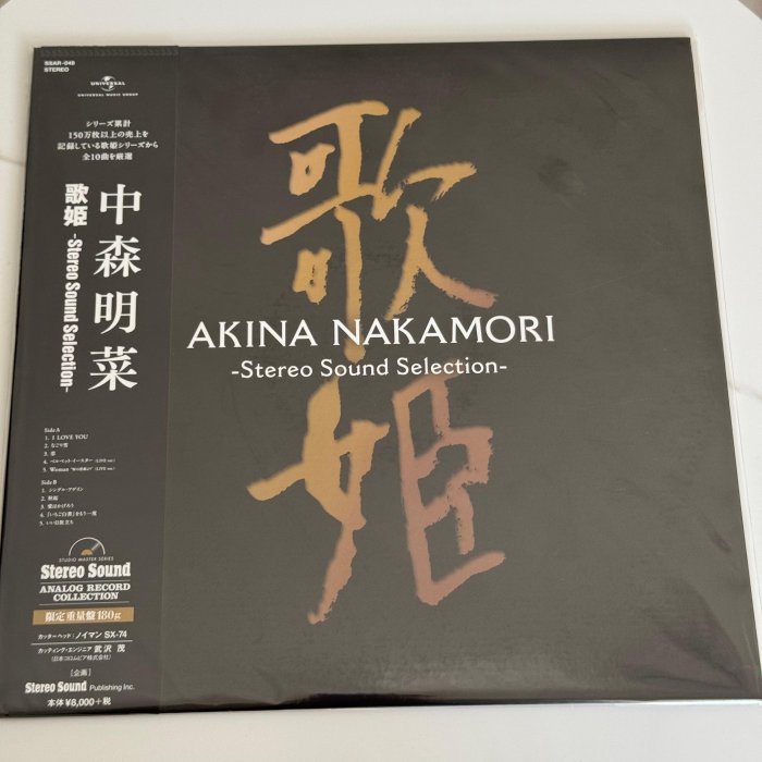 中森明菜 / YOUR SELECTION～ORIGINAL KARAOKE SINGER (Original