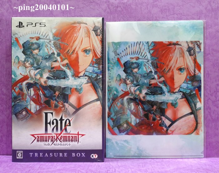 Fate/Samurai Remnant + フィギュア DX + 特典 KT model+ 商品ページ Fate/Samurai Remnant + フィギュア DX ver.