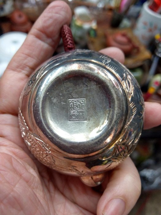 大草原典藏，台灣60年代純銀，水林老銀壺組，慶祝八週年特價品，已售