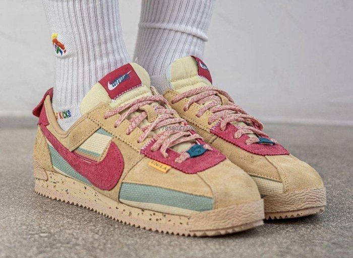 【小野潮鞋館】【正品】Nike Cortez DR1413-200卡其休閑耐克滑板鞋男女鞋