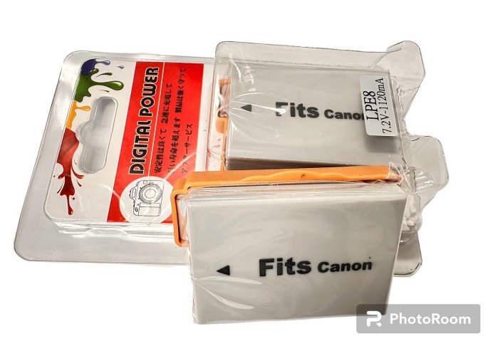 副廠 Canon 大容量 1120mAh LPE8 電池/充電器 EOS 550D 600D 650D 700D