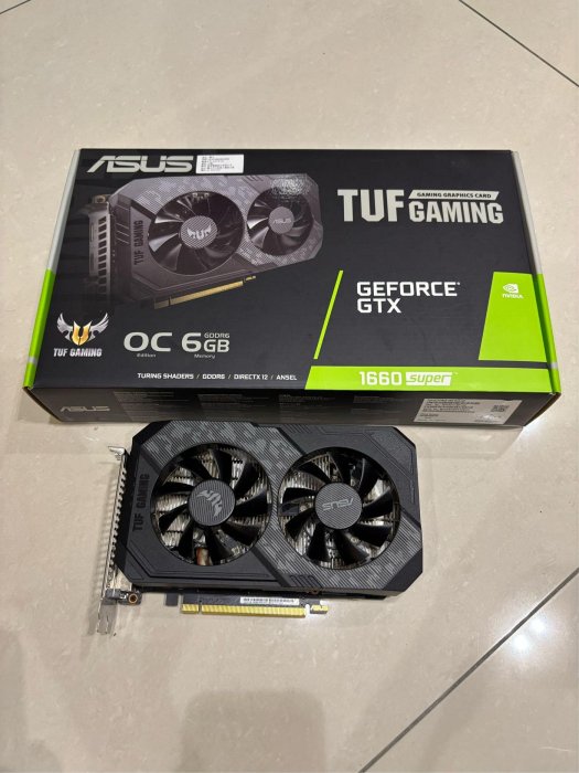 ASUS TUF GAMING 1660S OC 6G