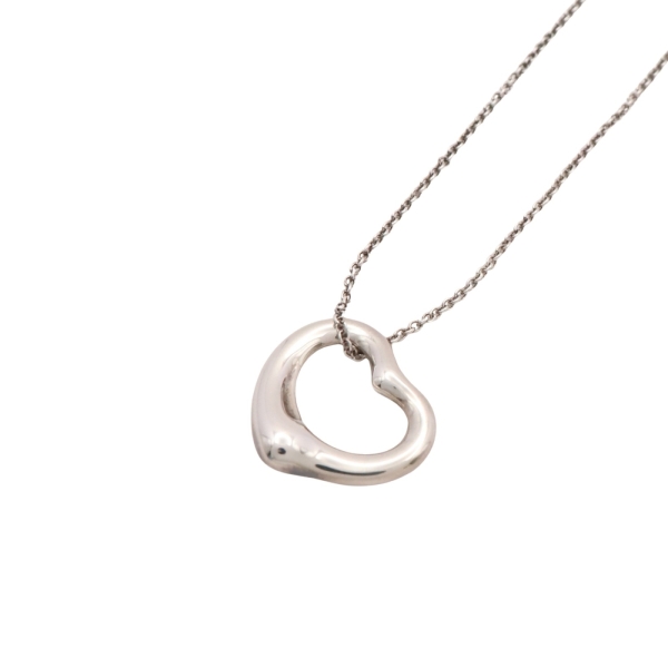 Tiffany ＆ Co 蒂芬妮 Open Heart 項鍊 925純銀 60020476 【二手名牌BRAND OFF】