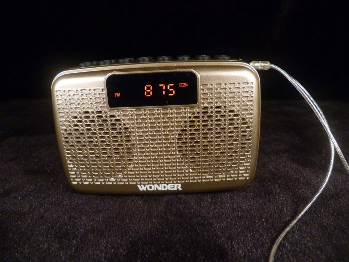 古玩軒~二手收錄音機.功能正常~WONDER 藍牙 USB TF  WS-T036U~SSS517