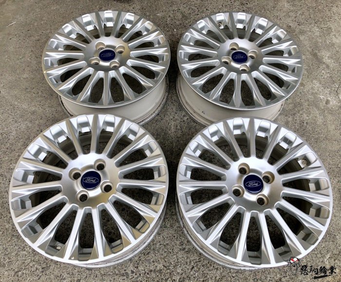 二手/中古鋁圈 福特 Ford fiesta 16吋 4孔100 原廠 銀 TIERRA SWIFT ALTIS