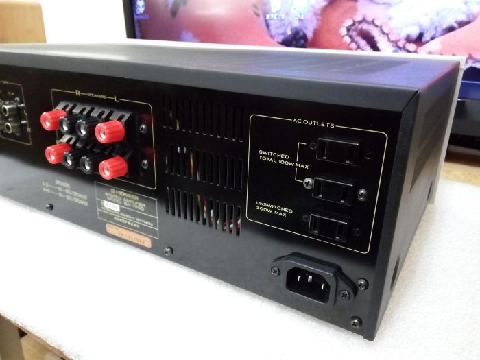 PIONEER SA-7600 先鋒古典雙錶擴大機日本製功能正常極新美品| Yahoo拍賣
