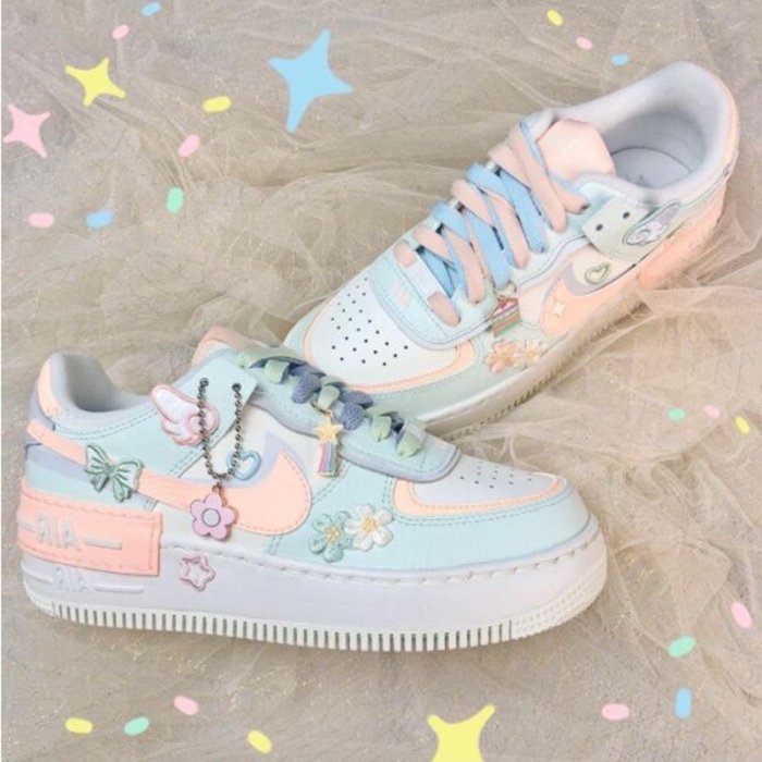 nike air force 1 macaron daisy