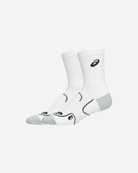 【曼森體育】ASICS 亞瑟士 網球 中筒襪 男女中性款 網球襪 白 3043a136-100 義大利製