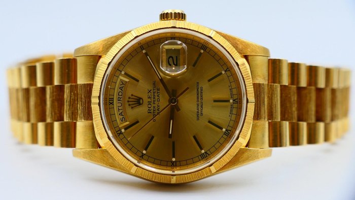 【美好時光】ROLEX勞力士18248樹紋款罕見一手錶無拋整超美品18038 18238參考