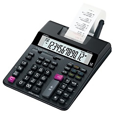 CASIO 卡西歐 HR-150RC 列印型計算機 12位數 紙捲