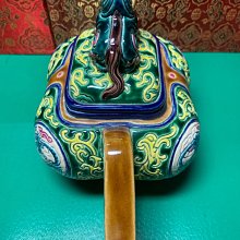雄獅交趾陶茶壼，智盧陶光林智信大師作品俗俗賣！（贈送錦盒） | Yahoo拍賣