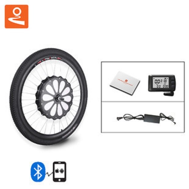 【坤騰國際】呂布雲輪自行車改裝電動套件APP智慧前驅助力 電輔車 電助90KM高續航