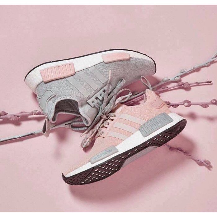 adidas gazelle silver green womens ADIDAS NMD R1 Vapour Pink/Light Onix (BY3059) – Prime main image 1